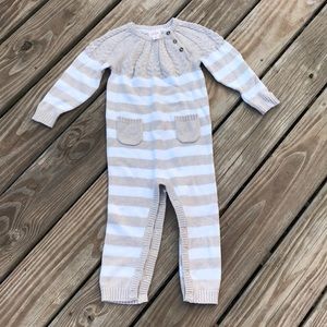 Sweater romper one piece